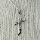 AD1 Silver Cross Pendant