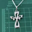 AD2 Silver Cross Pendant