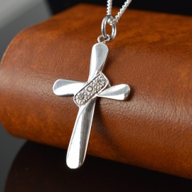 AD3 Silver Cross Pendant